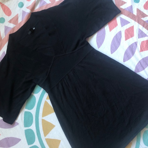 H&M Black Sweater Dress - Picture 2 of 4